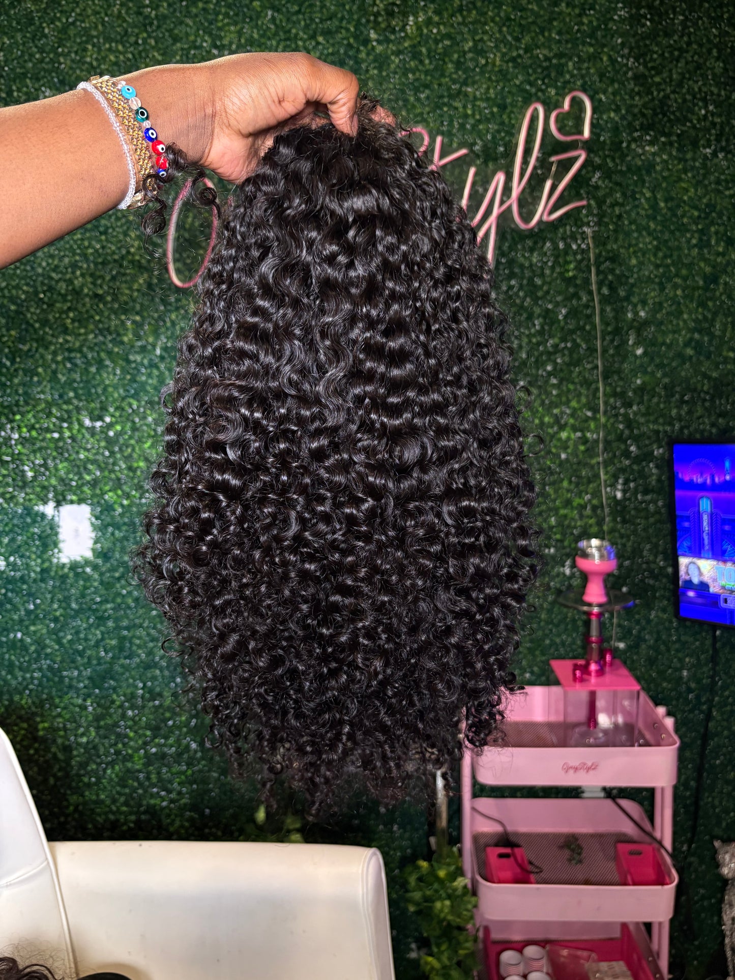 half wigs/ flip over